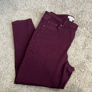 Lane Bryant Skinny Jeans